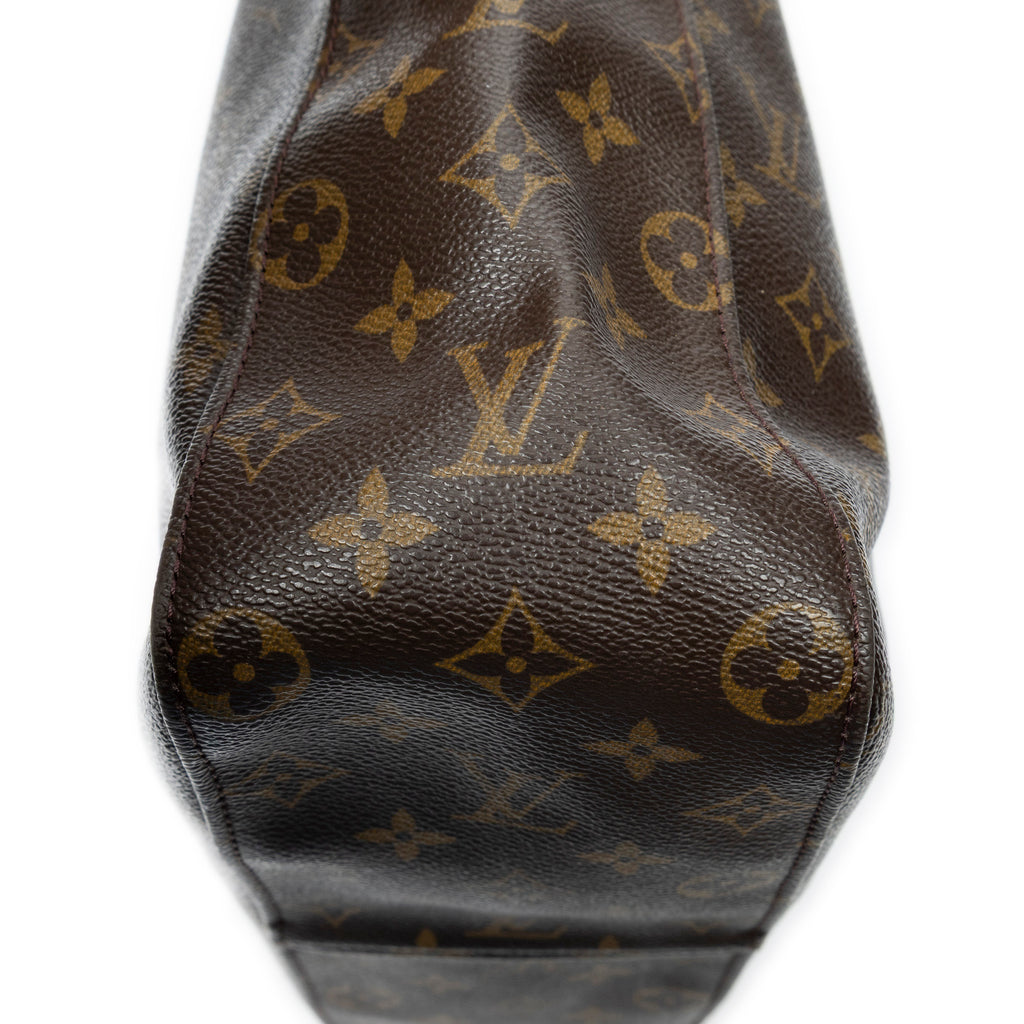 Sac bandoulière Looping GM Toile Monogram marron