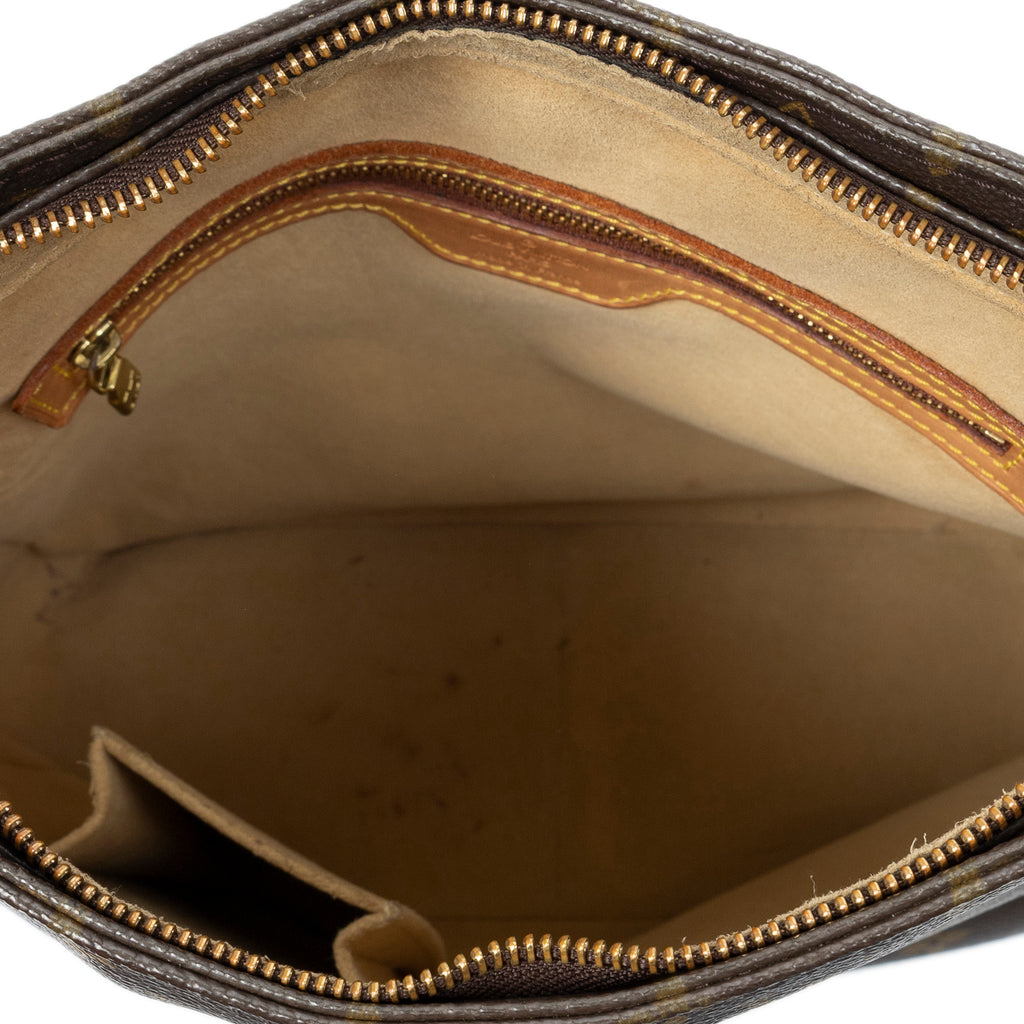Sac bandoulière Looping GM Toile Monogram marron