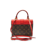 Shoulder Bag Locky BB Red Monogram Canvas