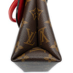 Shoulder Bag Locky BB Red Monogram Canvas