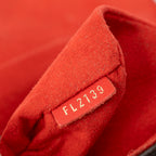 Shoulder Bag Locky BB Red Monogram Canvas