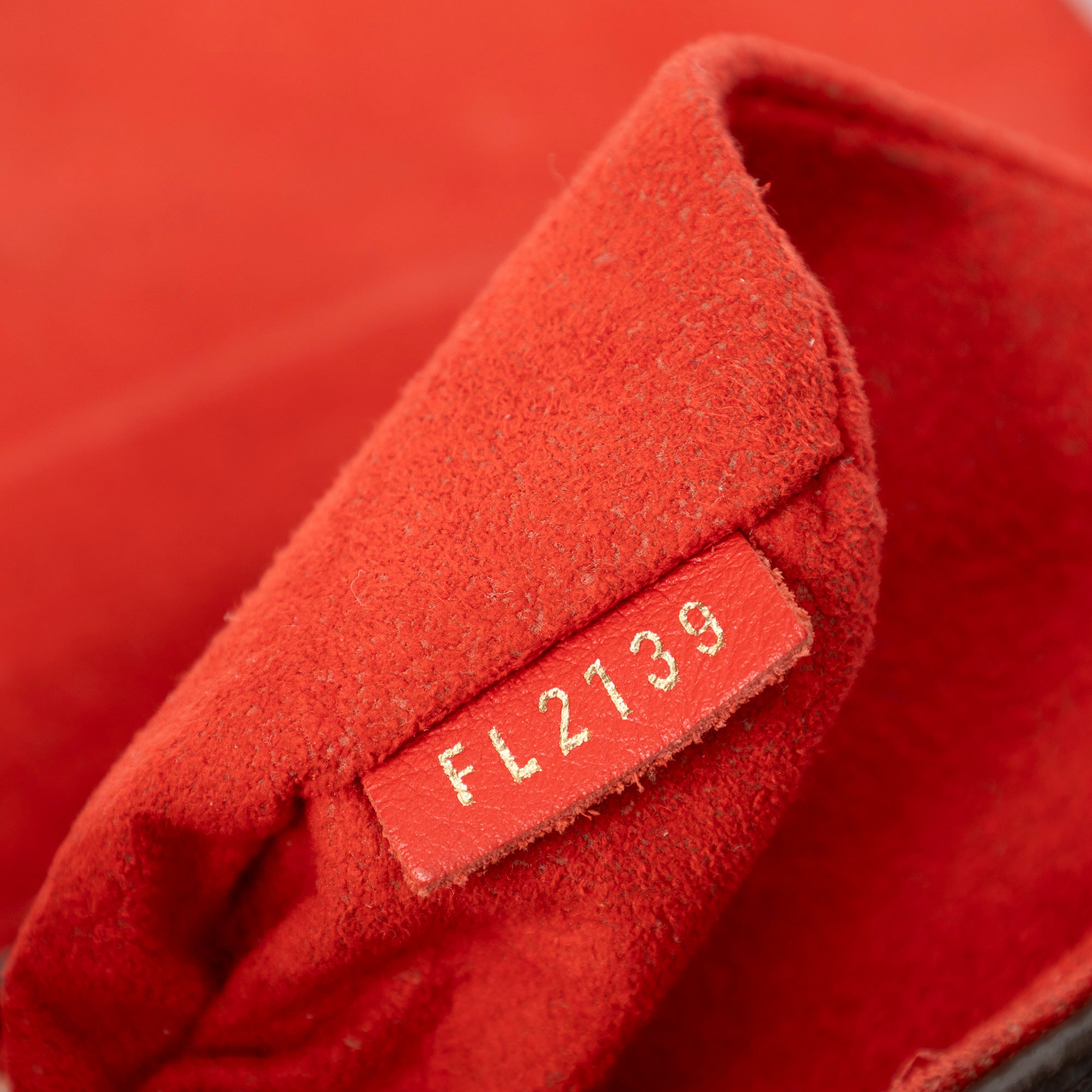 Shoulder Bag Locky BB Red Monogram Canvas