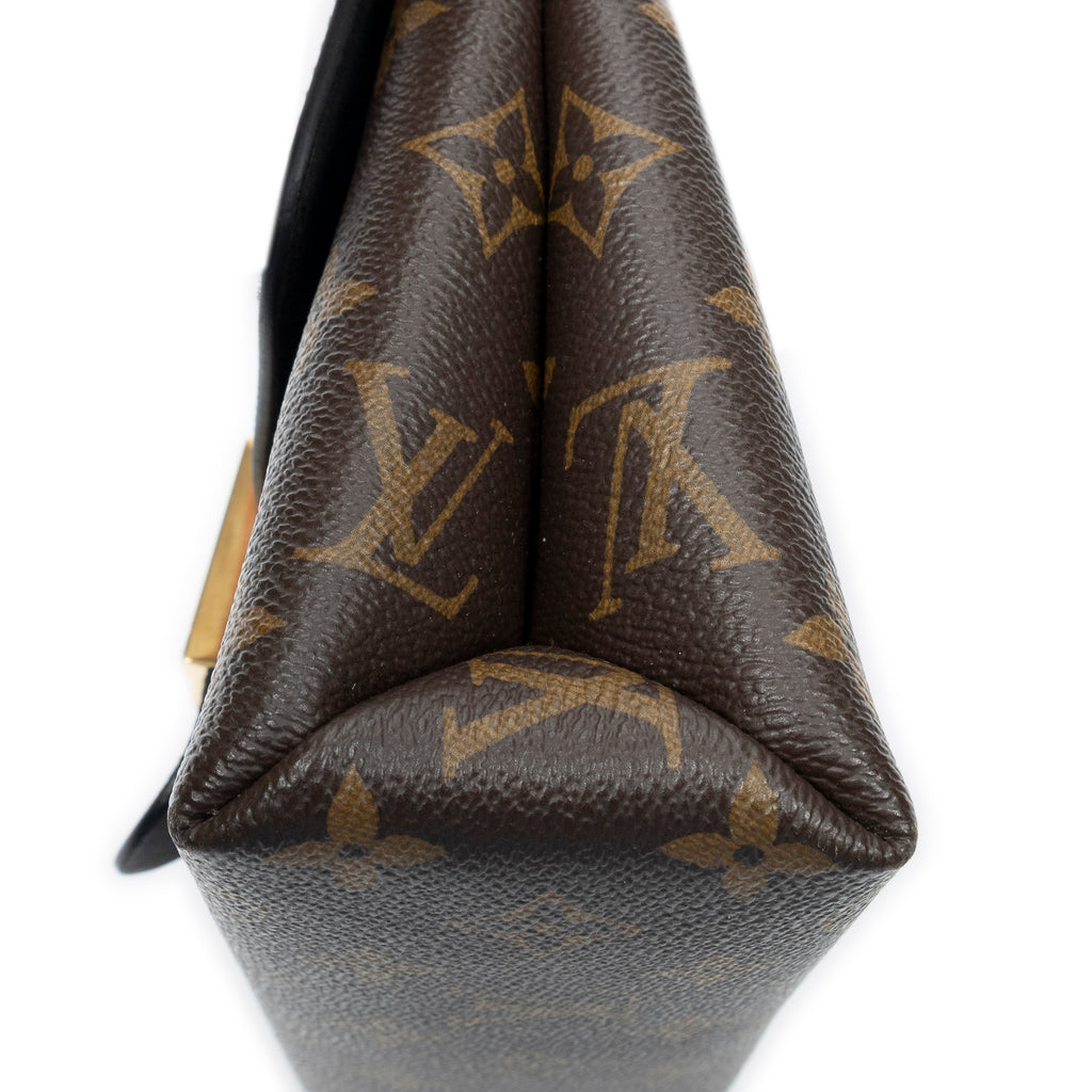 Shoulder Bag Locky BB Black Monogram Canvas