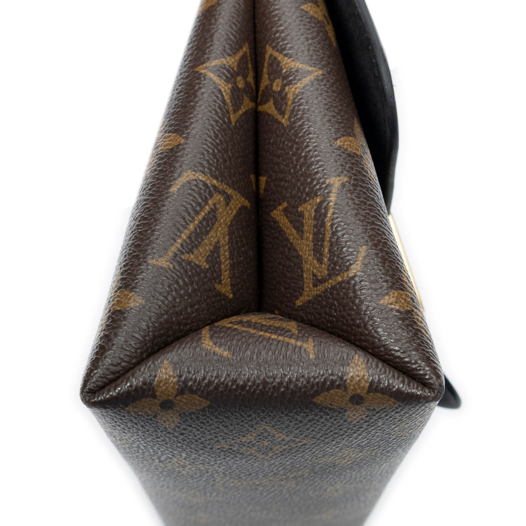 Shoulder Bag Locky BB Black Monogram Canvas