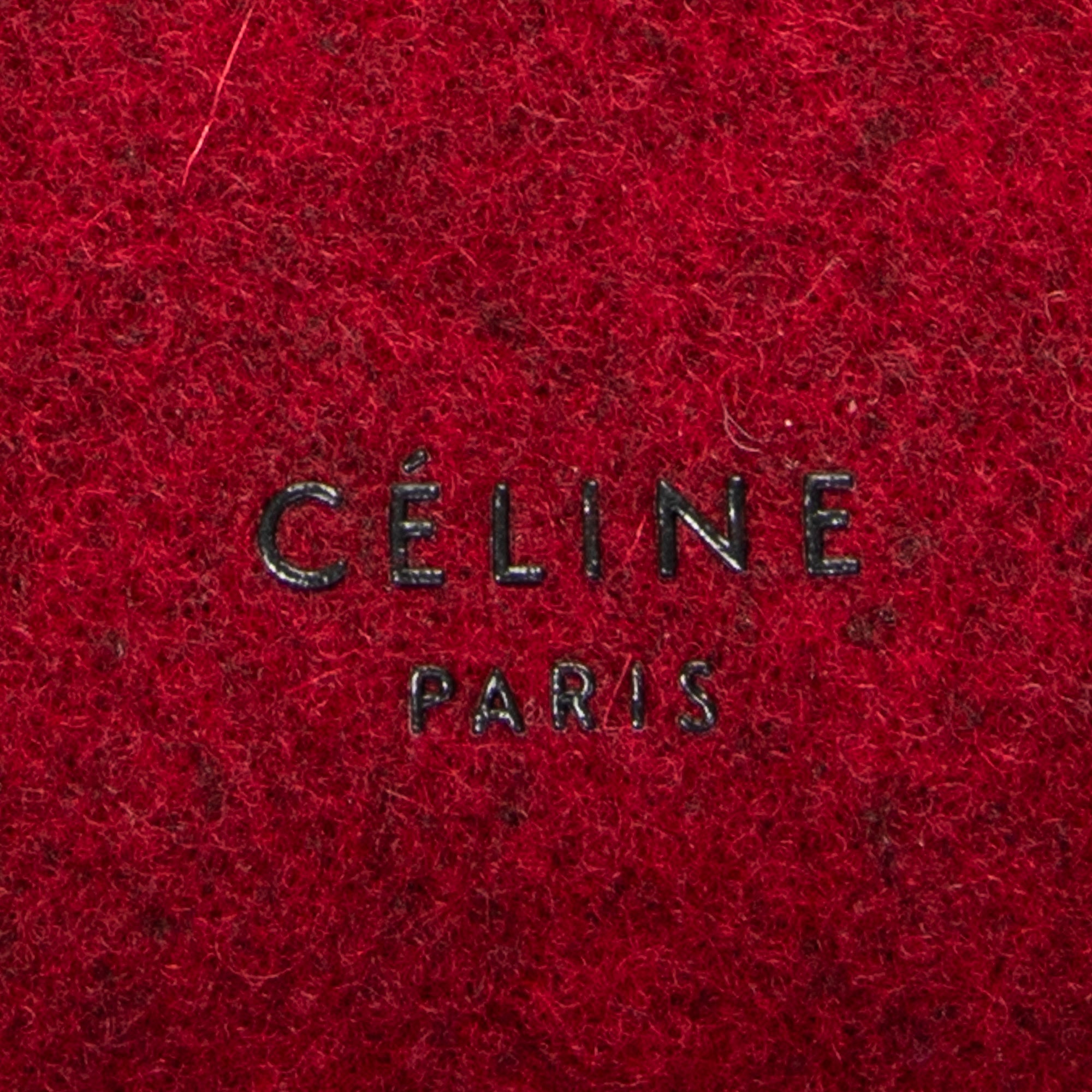 Shoulder Bag Mini Belt Bag Red Wool Canvas