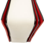 Shoulder Bag Medium Frame Crossbody Red Calfskin Leather