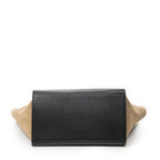 Shoulder Bag Medium Trapeze Red Calfskin Leather