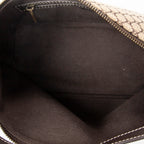 Shoulder Bag Vintage Zip Hobo Beige Macadam Canvas
