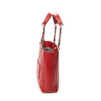 Shoulder Bag Grand Shopping Tote Red Quilted Caviar Leather