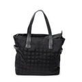 Shoulder Bag Large New Travel Line Tote Black Travel Line Nylon Canvas