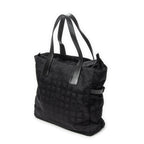 Shoulder Bag Large New Travel Line Tote Black Travel Line Nylon Canvas