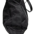Sac à bandoulière grand fourre-tout noir neuf ligne Travel Ligne Travel toile nylon