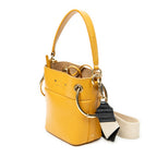 Shoulder Bag Mini Roy Bucket Light Orange Calfskin Leather