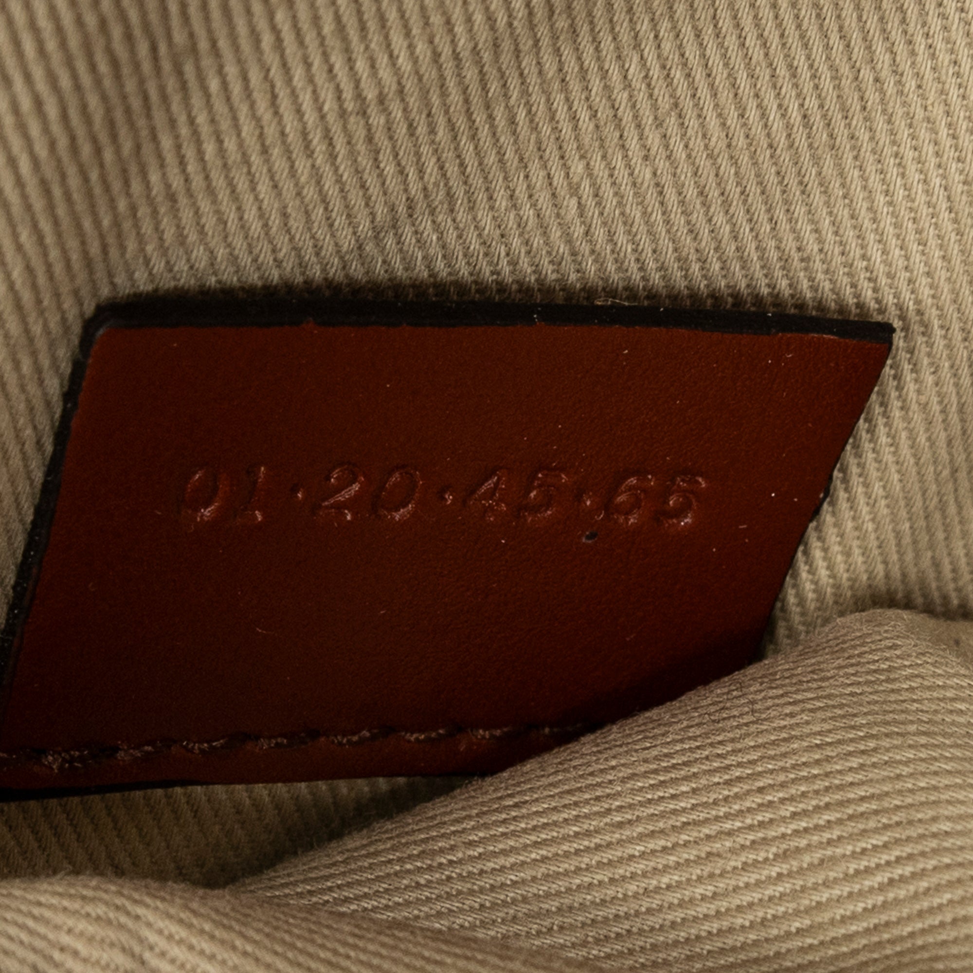 Shoulder Bag C Chain Clutch Brown Calfskin Leather