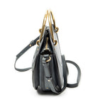 Shoulder Bag Small Pixie Crossbody Green Suede Leather