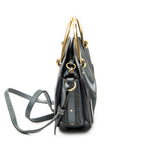 Shoulder Bag Small Pixie Crossbody Green Suede Leather