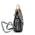 Shoulder Bag Small Pixie Crossbody Green Suede Leather