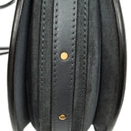 Shoulder Bag Small Pixie Crossbody Green Suede Leather