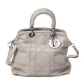 Shoulder Bag Granville Tote Lavender Cannage Quilted Leather