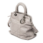 Shoulder Bag Granville Tote Lavender Cannage Quilted Leather