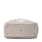 Shoulder Bag Granville Tote Lavender Cannage Quilted Leather