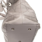Shoulder Bag Granville Tote Lavender Cannage Quilted Leather