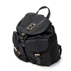 Backpack FF Logo Backpack Black Nylon Canvas