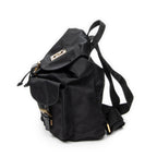 Backpack FF Logo Backpack Black Nylon Canvas