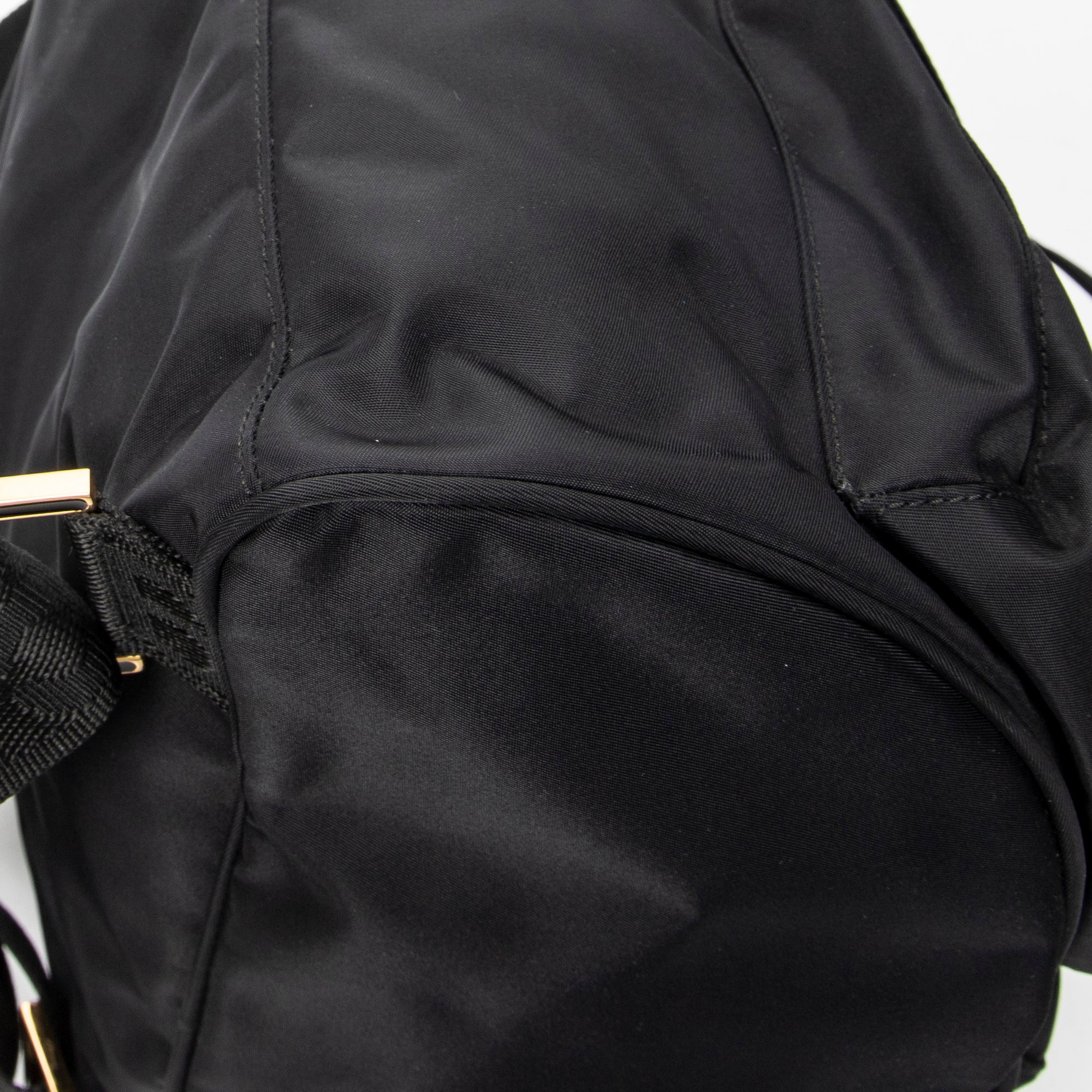 Backpack FF Logo Backpack Black Nylon Canvas