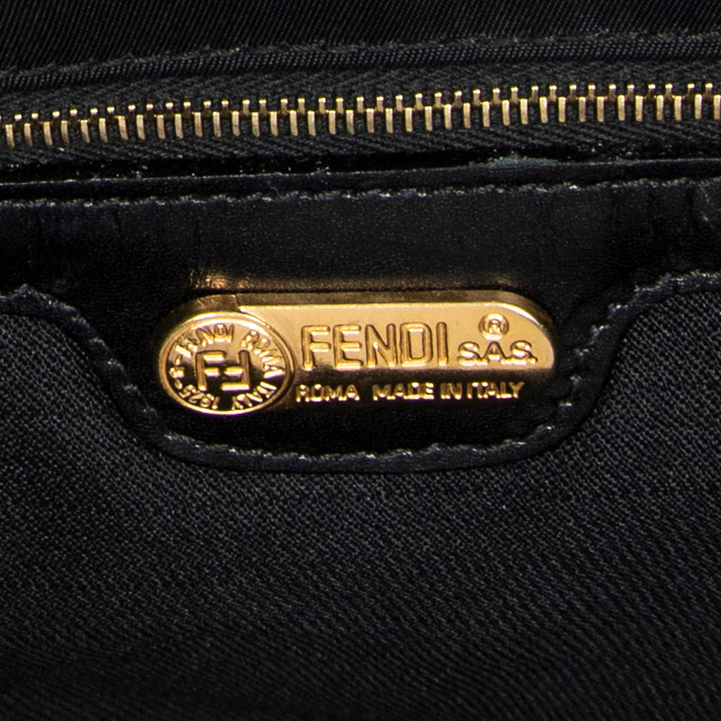 Backpack FF Logo Backpack Black Nylon Canvas