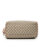 Handbag Medium Boston Beige Supreme Coated Canvas