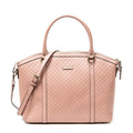 Shoulder Bag Large Dome Tote Pink Guccissima Leather