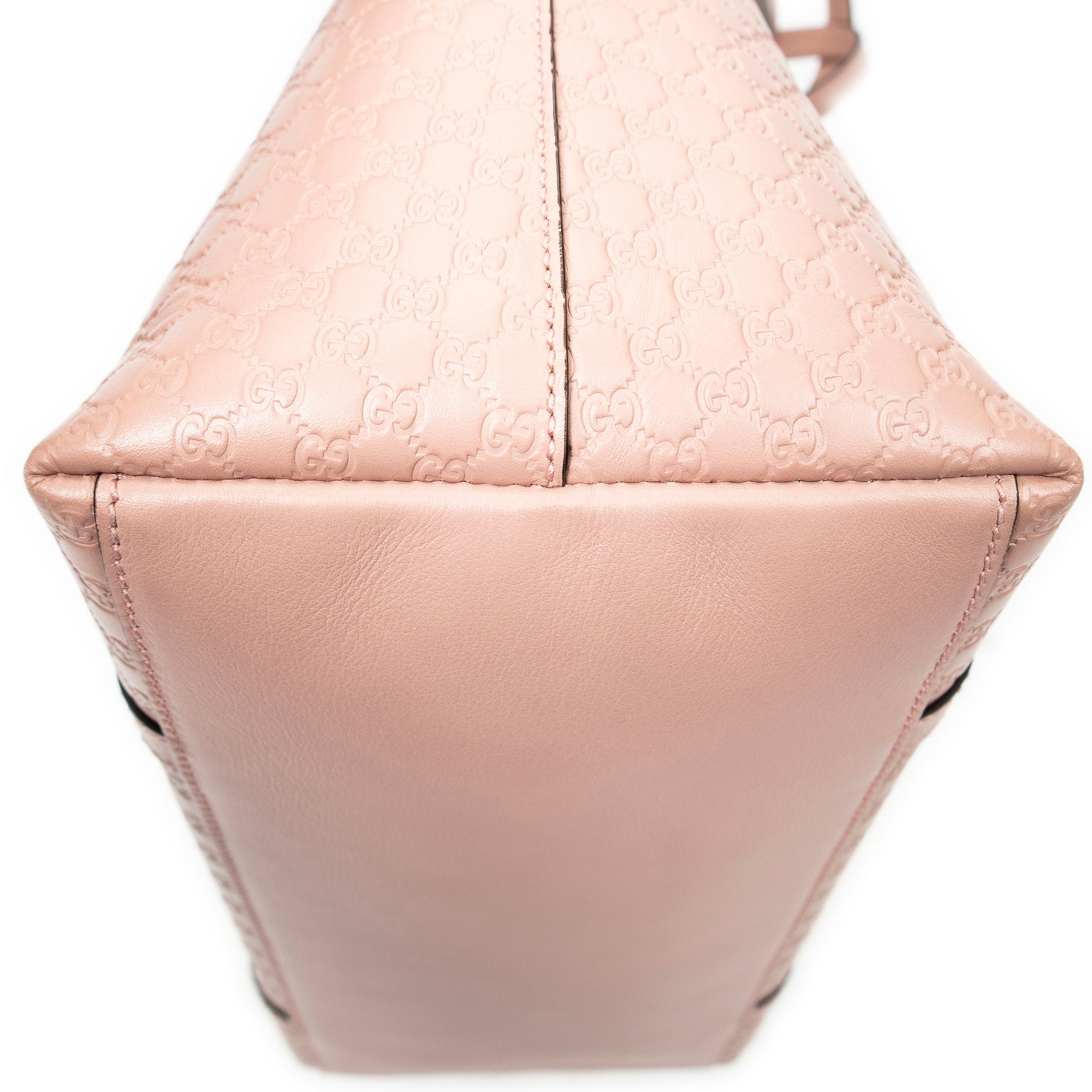 Shoulder Bag Large Dome Tote Pink Guccissima Leather
