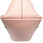 Shoulder Bag Large Dome Tote Pink Guccissima Leather