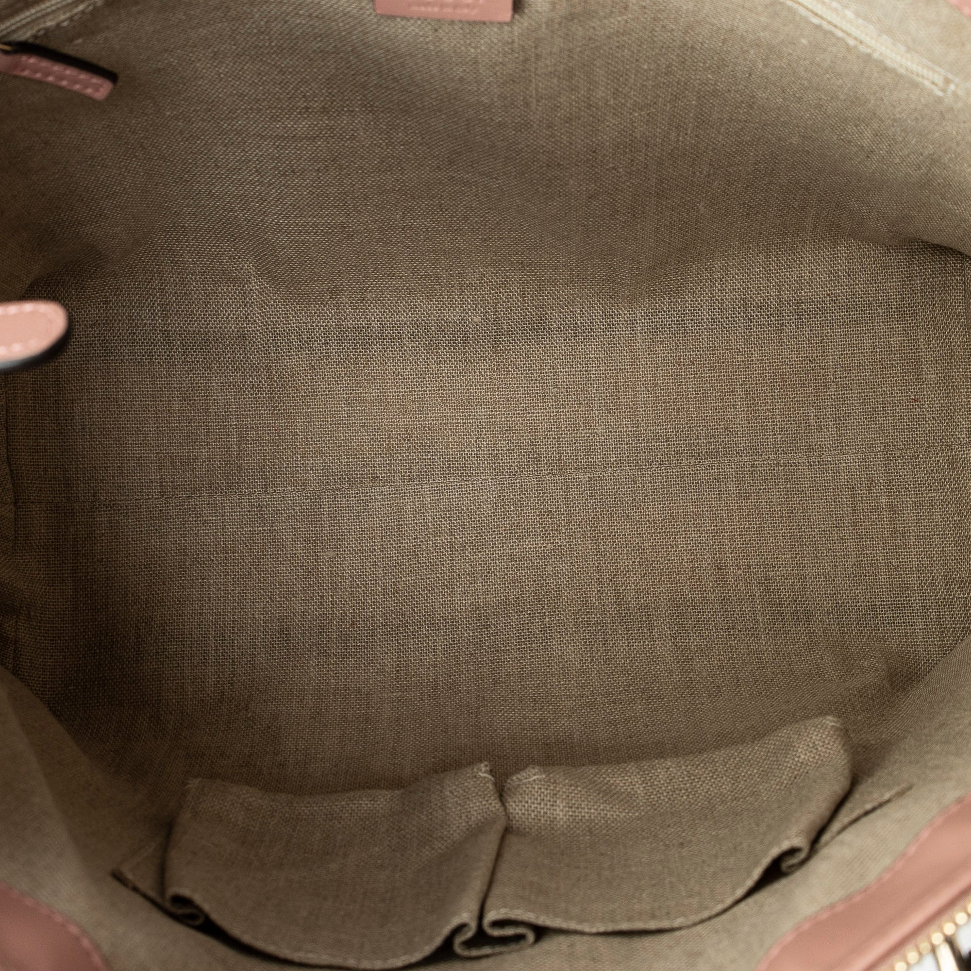 Shoulder Bag Large Dome Tote Pink Guccissima Leather