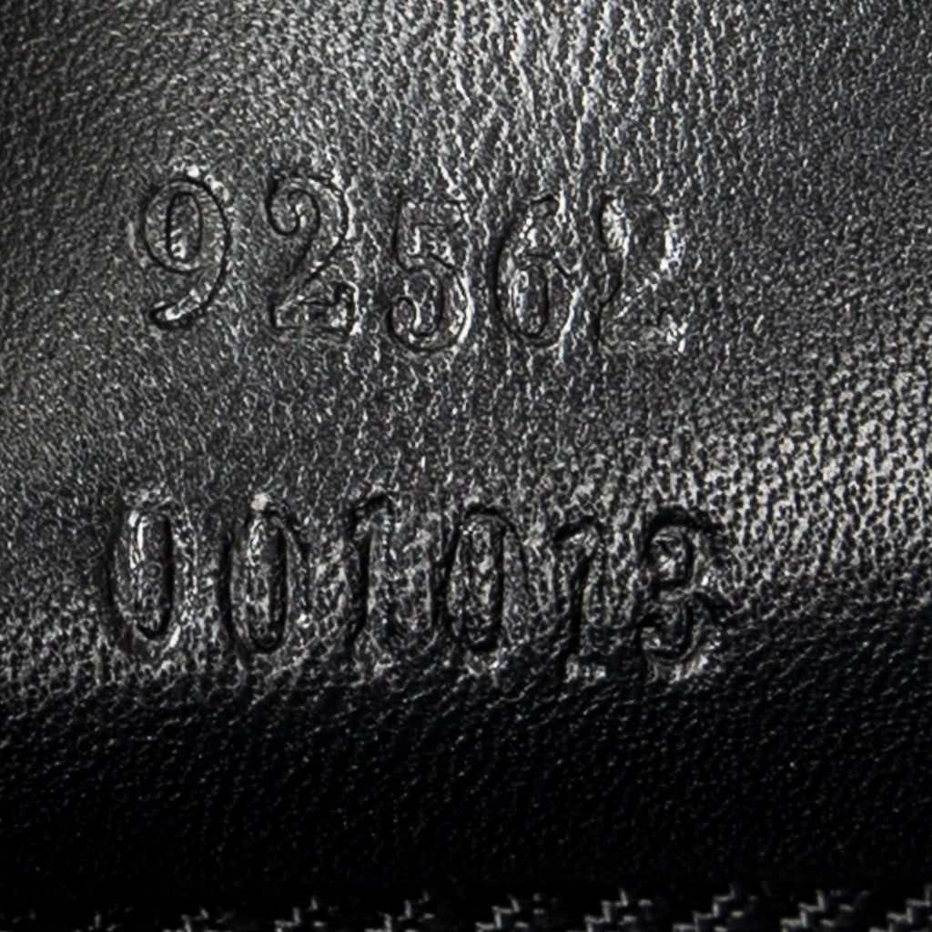 Shoulder Bag Small Crossbody Black Monogrammed Canvas