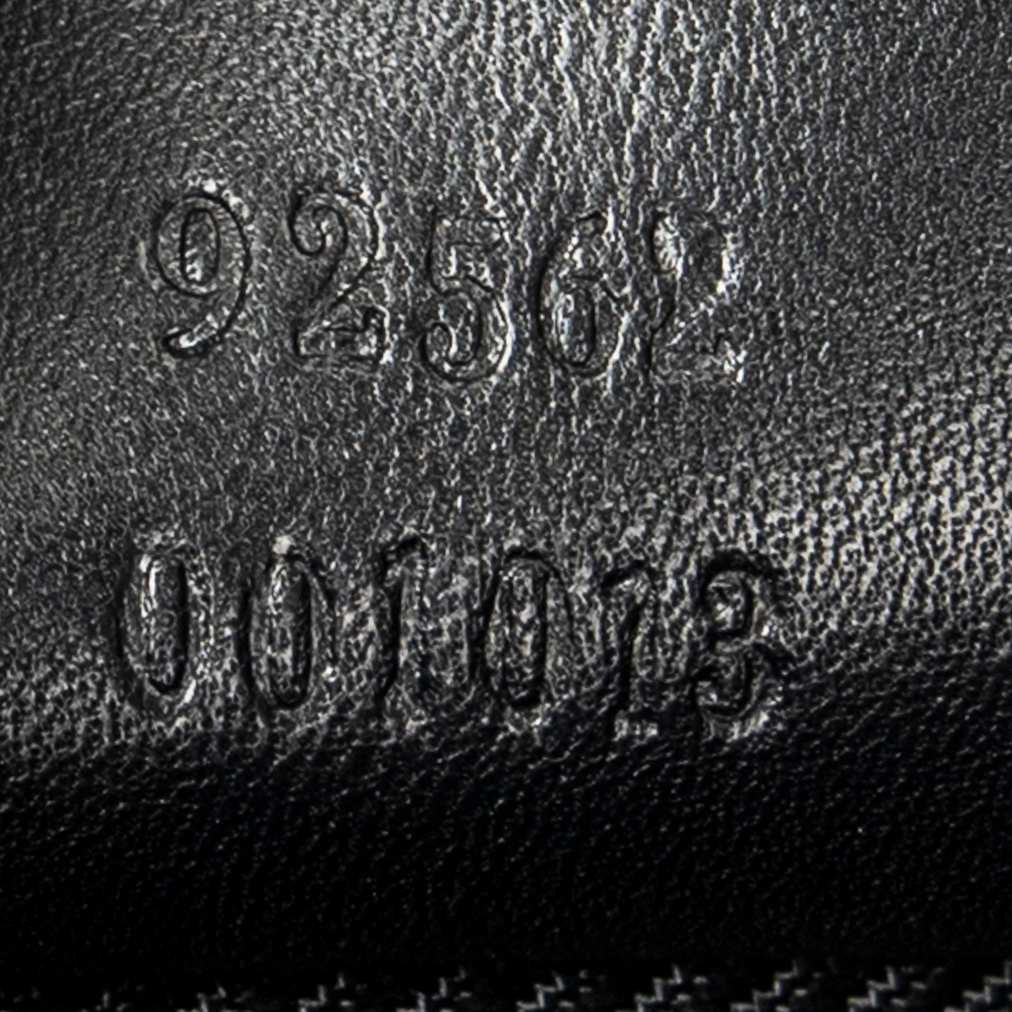 Shoulder Bag Small Crossbody Black Monogrammed Canvas