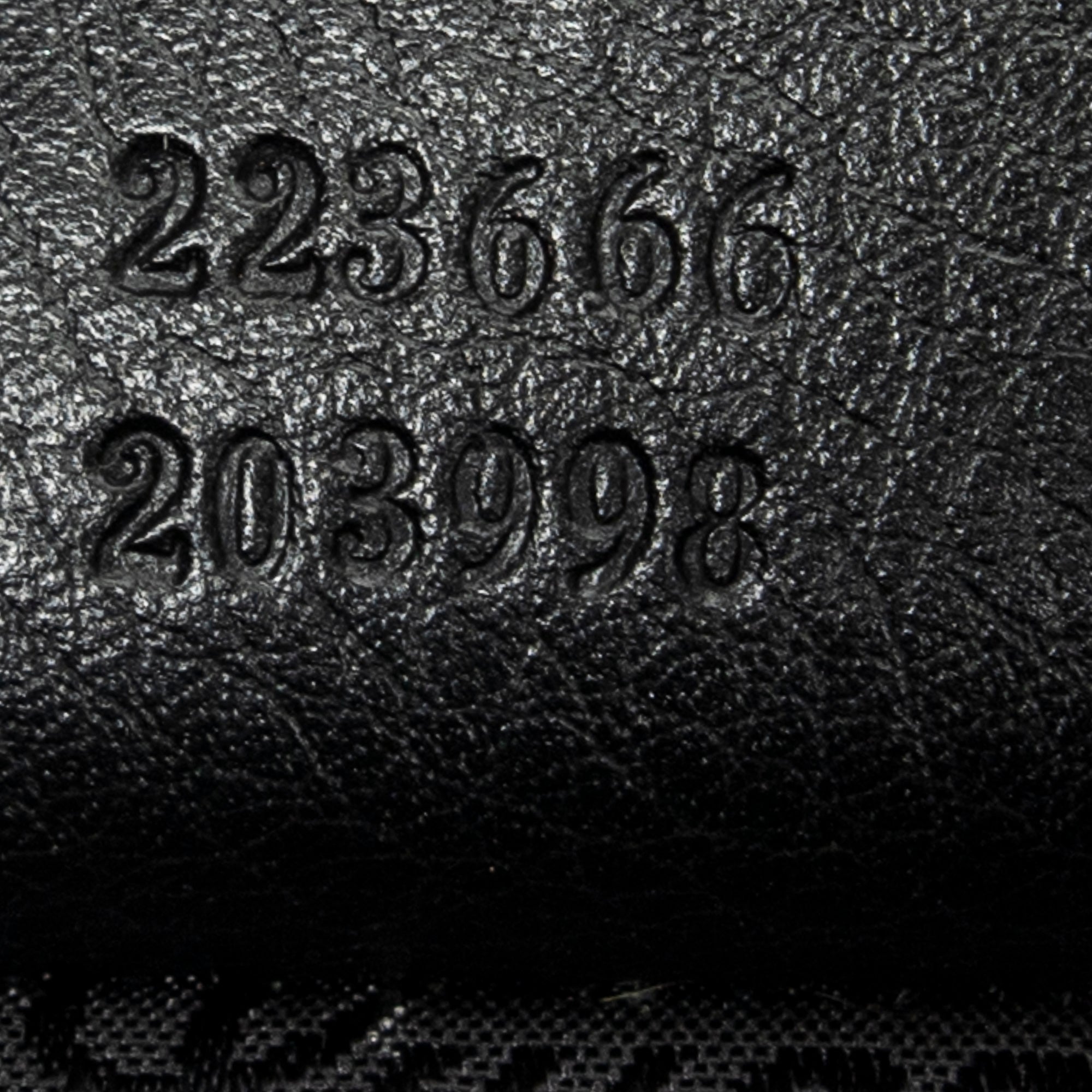 Shoulder Bag Small Flap Messenger Black Guccissima Leather