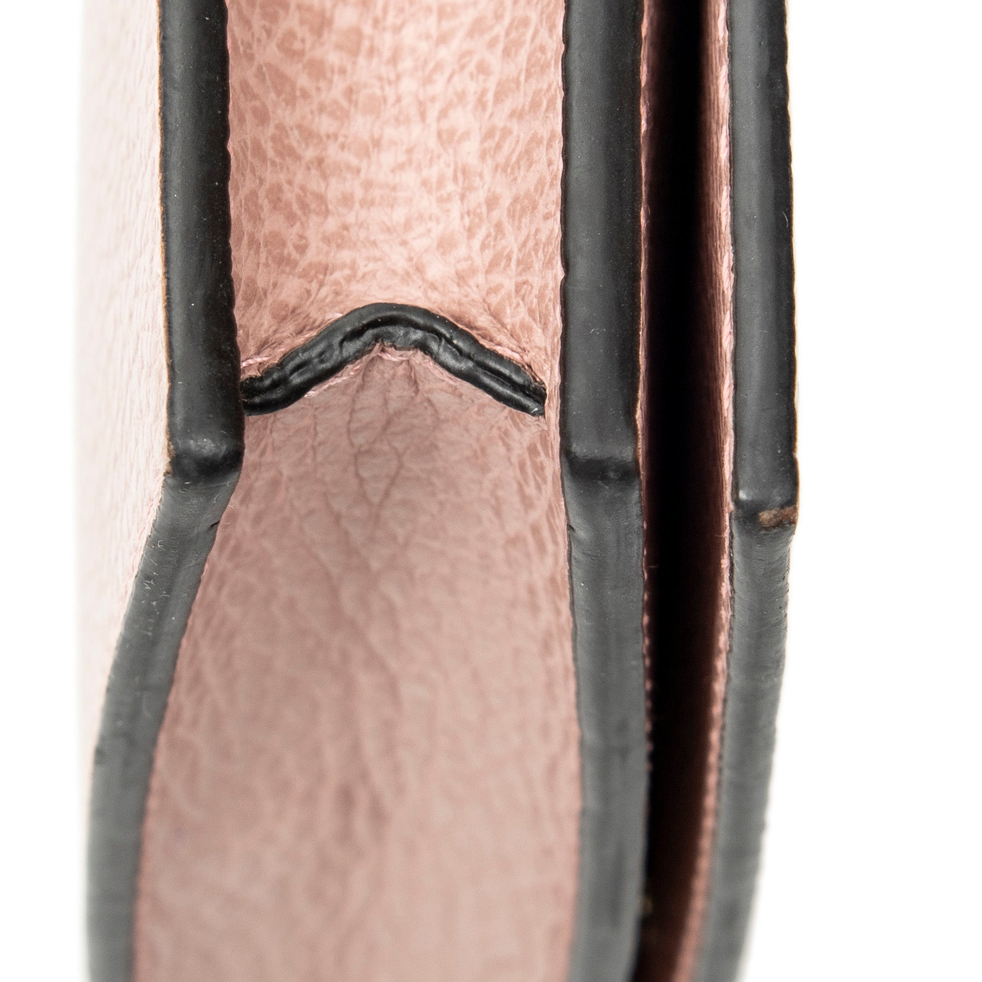 Shoulder Bag Betty Wallet on Chain Pink Calfskin Leather