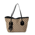 Shoulder Bag Jolie Tote Beige Monogrammed Canvas