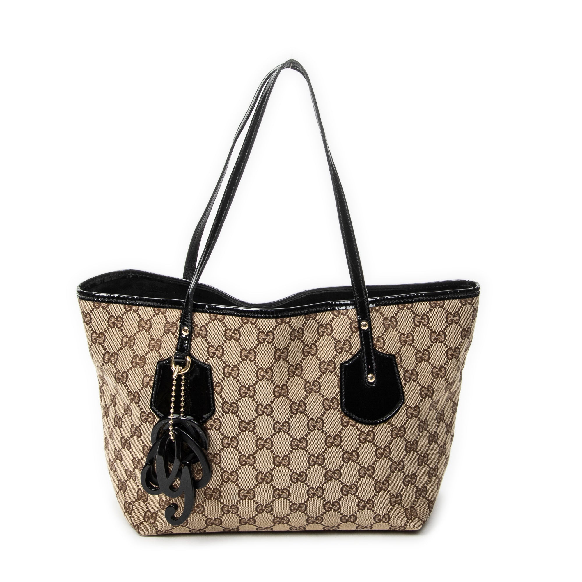 Shoulder Bag Jolie Tote Beige Monogrammed Canvas