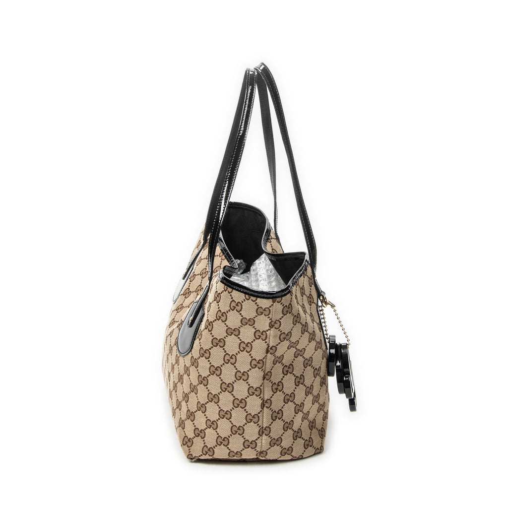 Shoulder Bag Jolie Tote Beige Monogrammed Canvas