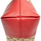Shoulder Bag Medium Bree Dome Tote Beige Monogrammed Canvas