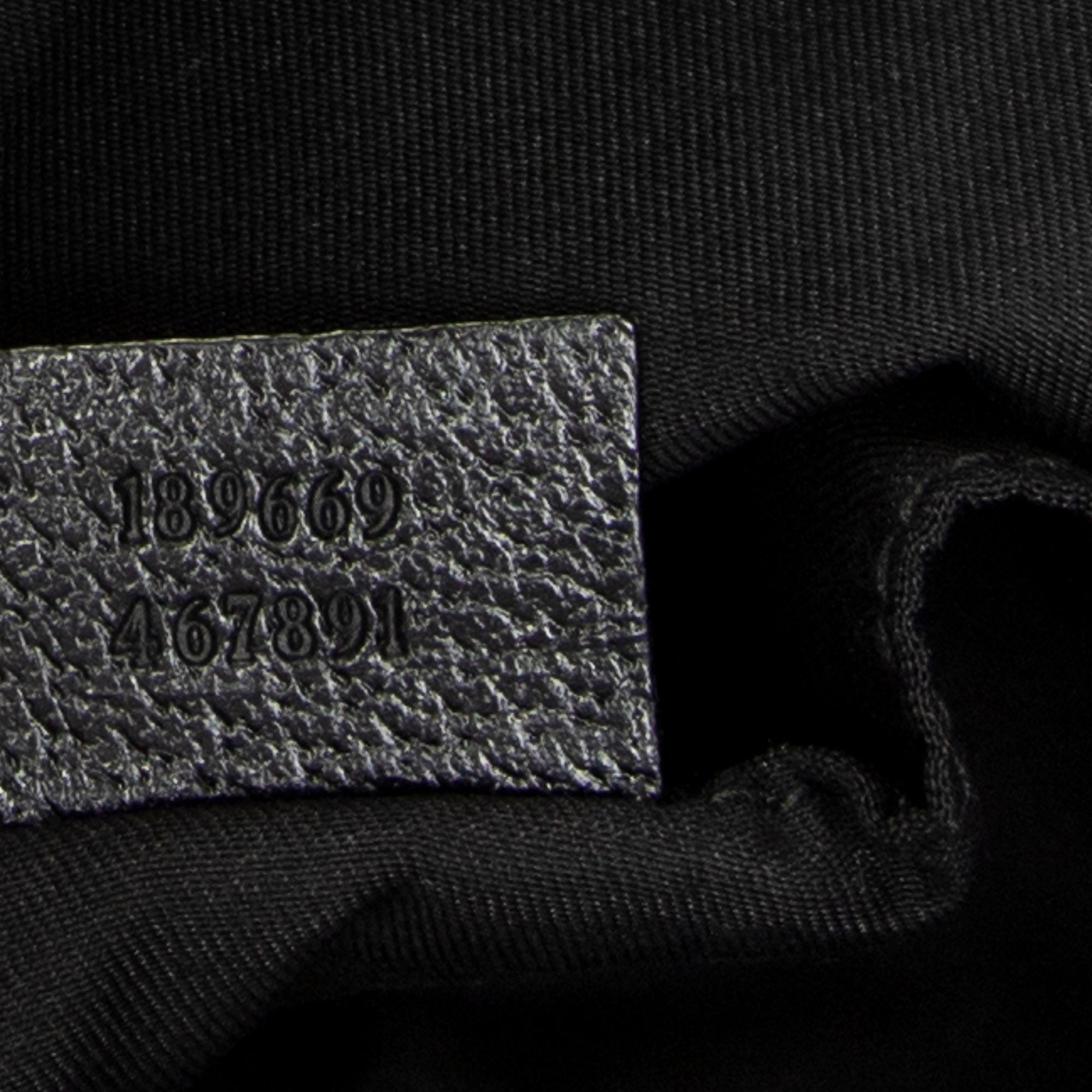 Sac à bandoulière cabas ouvert en toile monogrammée noire