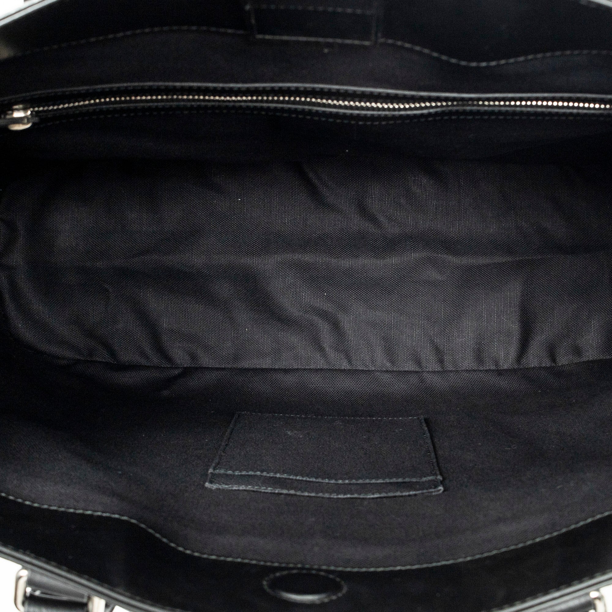 Shoulder Bag Large Web Shopping Tote Black Supreme Coated Canvas
