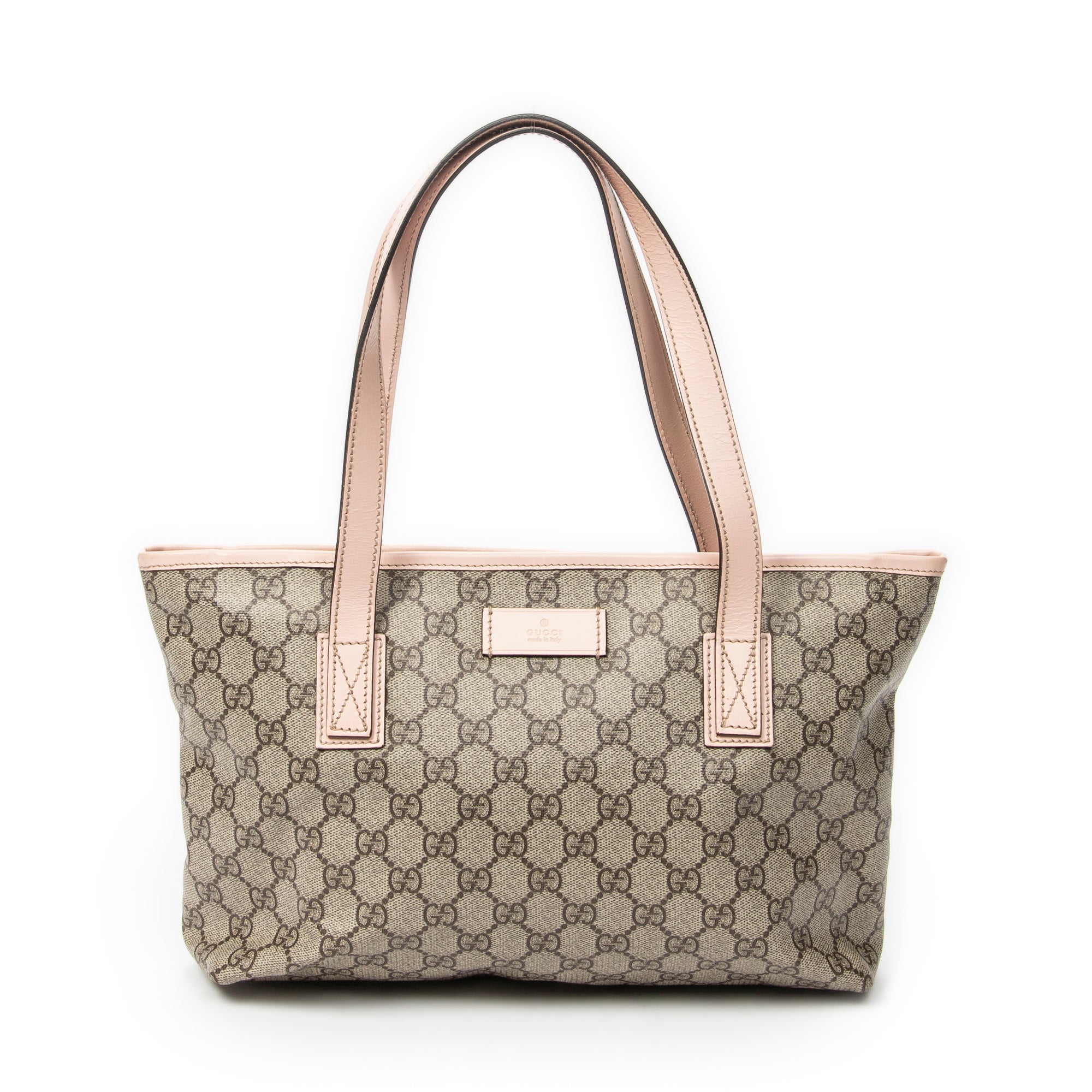 Shoulder Bag Small Joy Tote Pink Supreme Coated Canvas
