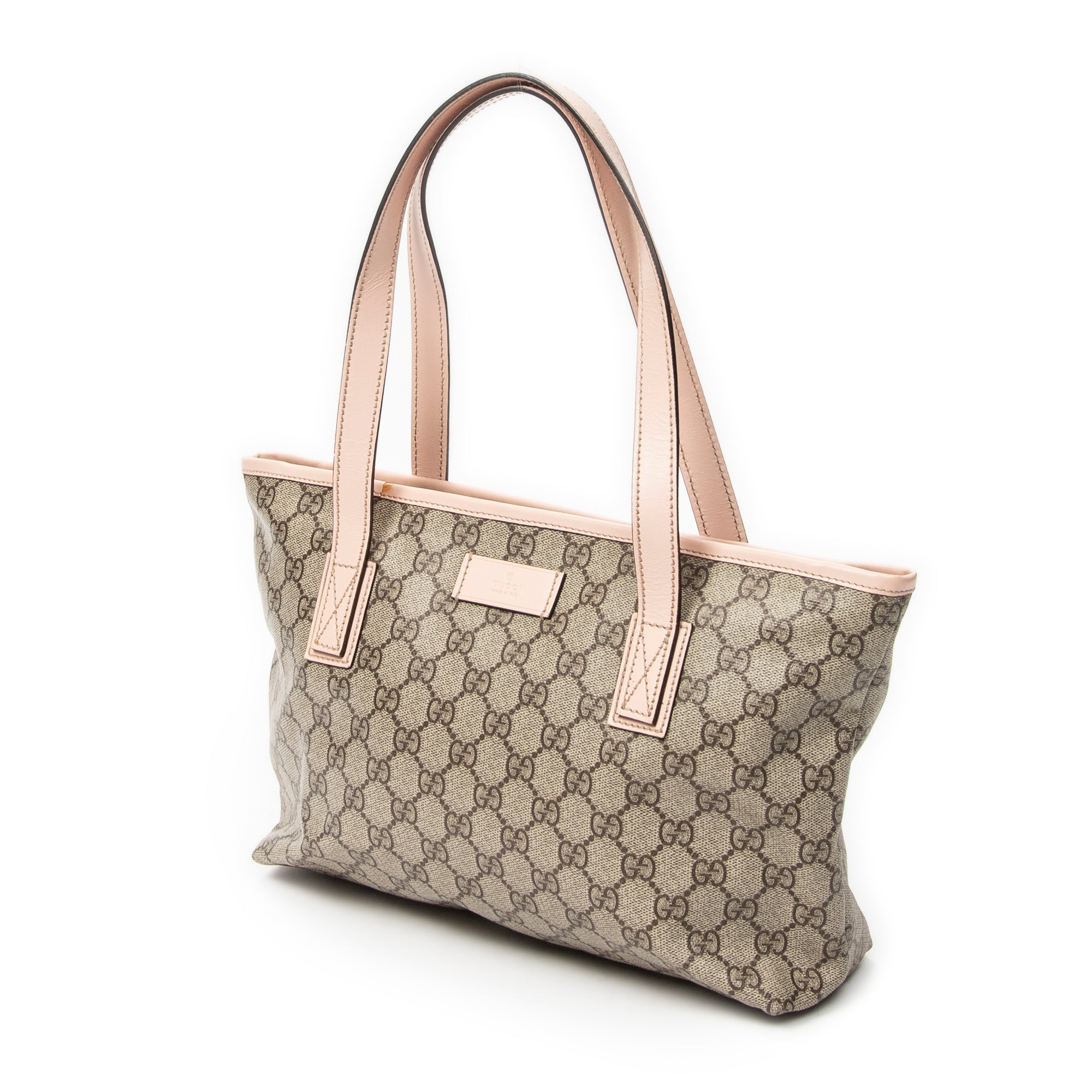 Shoulder Bag Small Joy Tote Pink Supreme Coated Canvas