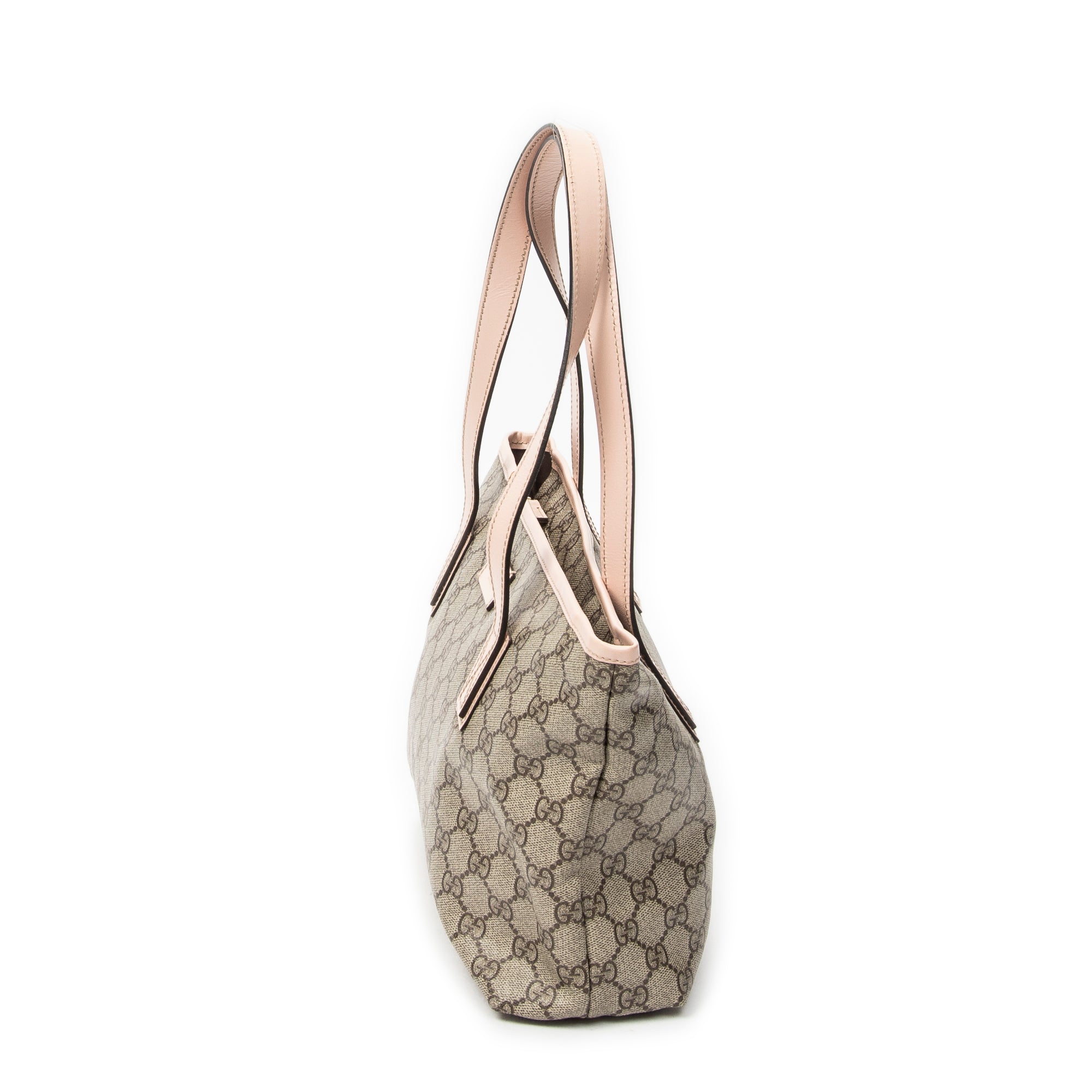 Shoulder Bag Small Joy Tote Pink Supreme Coated Canvas