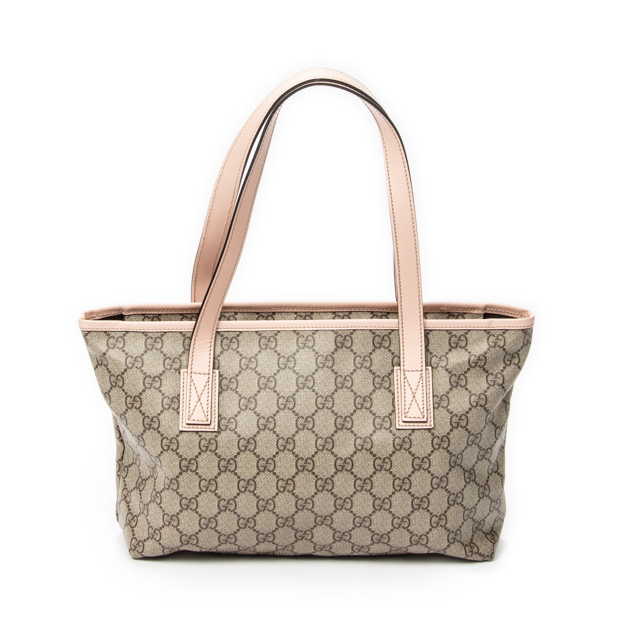 Shoulder Bag Small Joy Tote Pink Supreme Coated Canvas