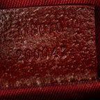 Handbag Mini Boston Red Monogrammed Canvas